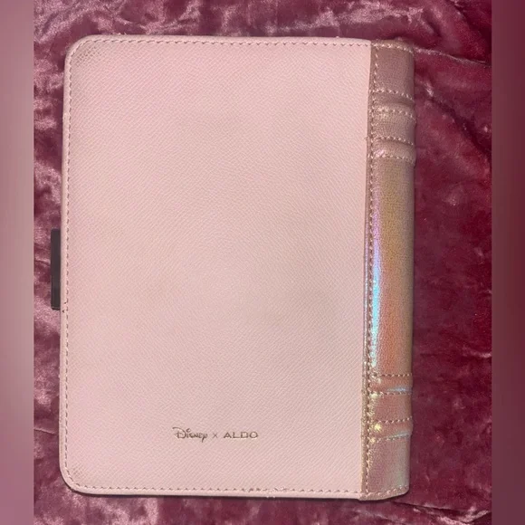 Disney Cinderella Pink Aldo Cinderella Notebook clutch bag Rare - Picture 2 of 3